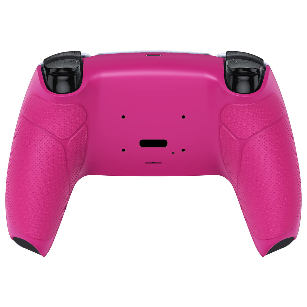 eXtremeRate Performance Grip Redesigned Back Shell for eXtremeRate RISE Remap Kit, Compatible with PS5 Controller - Rubberized Nova Pink eXtremeRate
