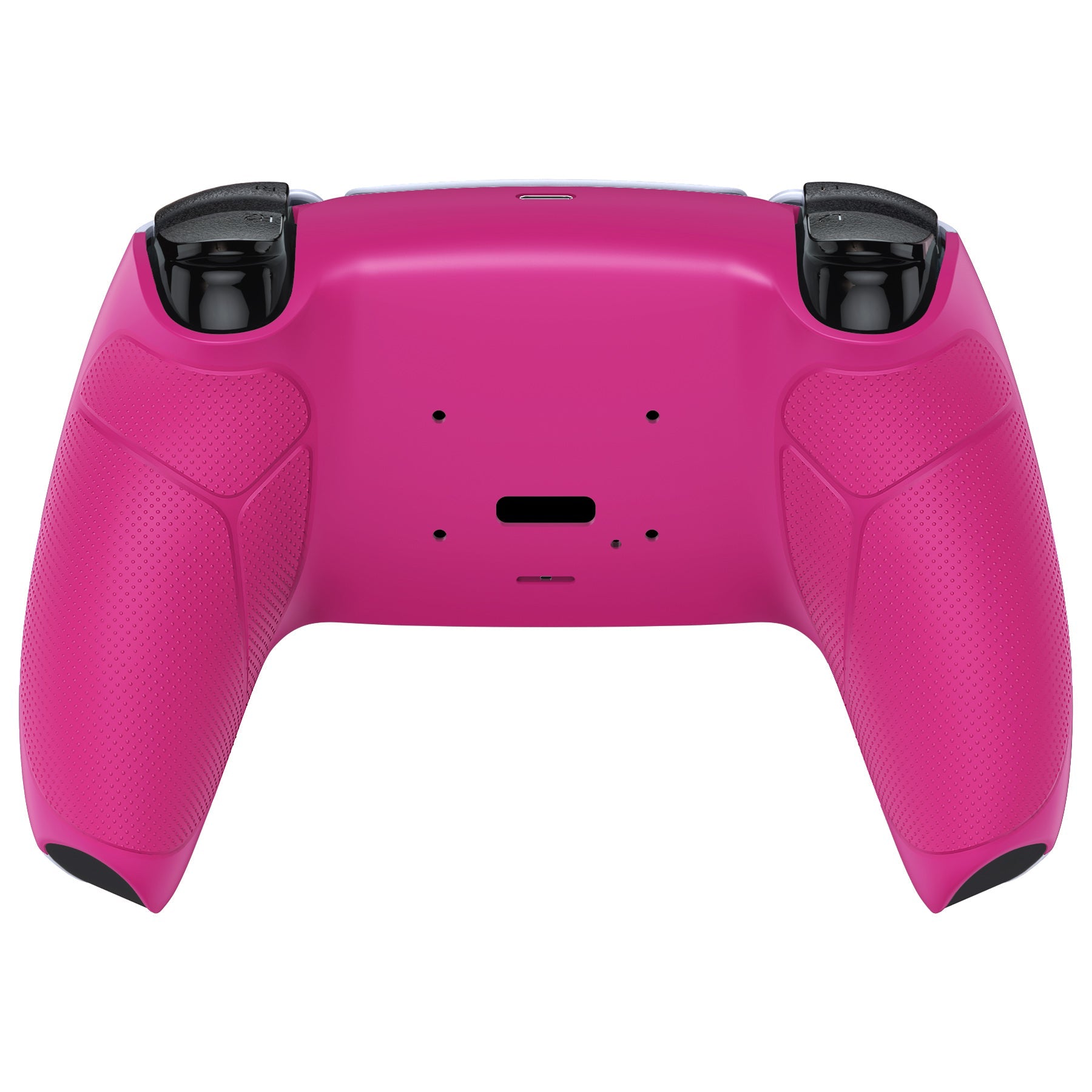 eXtremeRate Performance Grip Redesigned Back Shell for eXtremeRate RISE Remap Kit, Compatible with PS5 Controller - Rubberized Nova Pink eXtremeRate
