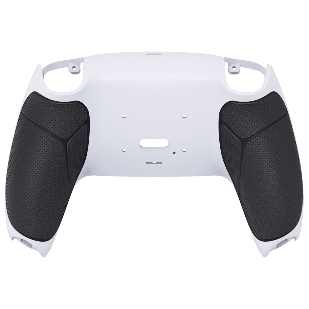 eXtremeRate Performance Grip Redesigned Back Shell for eXtremeRate RISE Remap Kit, Compatible with PS5 Controller - Rubberized Black White eXtremeRate