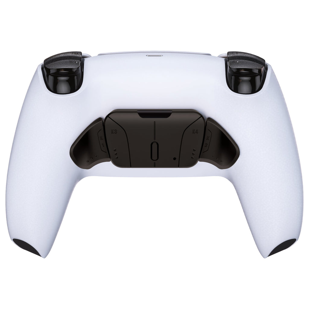 eXtremeRate Turn RISE & RISE4 to RISE4 RMB Kit – Real Metal Buttons (RMB) Version K1 K2 K3 K4 Back Buttons Housing & Remap PCB Board for eXtremeRate RISE & RISE4 Remap kit, Compatible with PS5 Controller - Black eXtremeRate