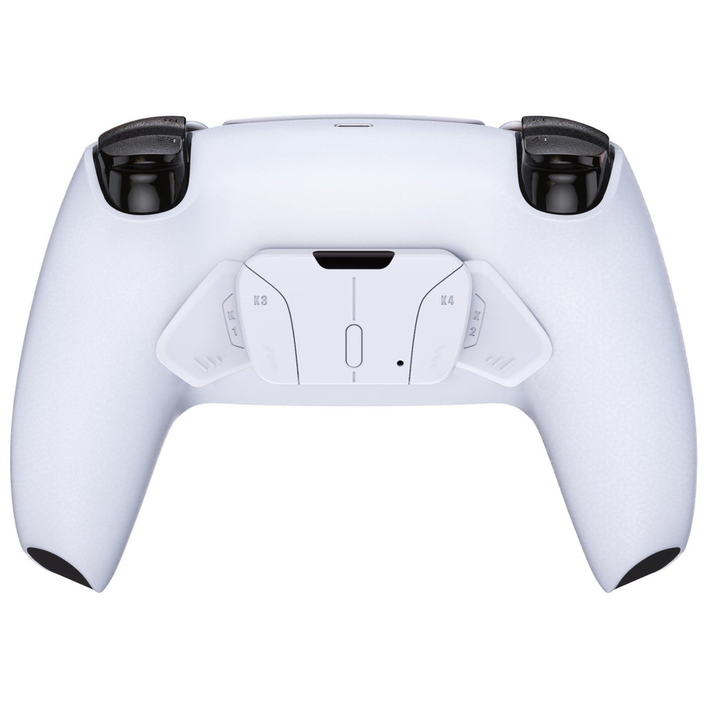 eXtremeRate Turn RISE to RISE4 Kit – Redesigned K1 K2 K3 K4 Back Buttons Housing & Remap PCB Board for eXtremeRate RISE & RISE4 Remap kit, Compatible with PS5 Controller - White eXtremeRate