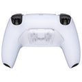 eXtremeRate Replacement Redesigned K1 K2 K3 K4 Back Buttons Housing Shell for eXtremeRate RISE4 Remap Kit, Compatible with PS5 Controller - Transparent Clear eXtremeRate