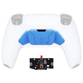 eXtremeRate Turn RISE to RISE4 Kit – Redesigned K1 K2 K3 K4 Back Buttons Housing & Remap PCB Board for eXtremeRate RISE & RISE4 Remap kit, Compatible with PS5 Controller - Starlight Blue eXtremeRate