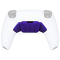 eXtremeRate Replacement Redesigned K1 K2 K3 K4 Back Buttons Housing Shell for eXtremeRate RISE4 Remap Kit, Compatible with PS5 Controller - Galactic Purple eXtremeRate