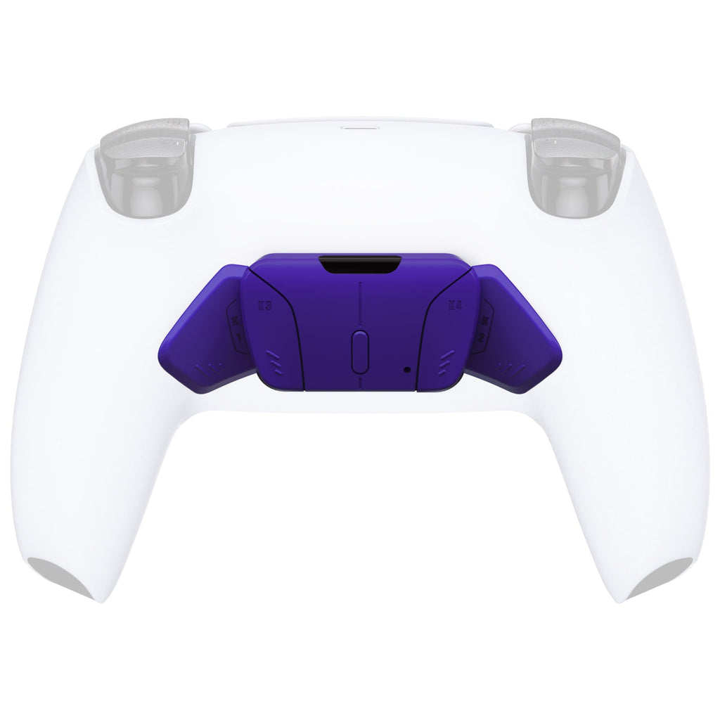 eXtremeRate Turn RISE to RISE4 Kit – Redesigned K1 K2 K3 K4 Back Buttons Housing & Remap PCB Board for eXtremeRate RISE & RISE4 Remap kit, Compatible with PS5 Controller - Galactic Purple eXtremeRate