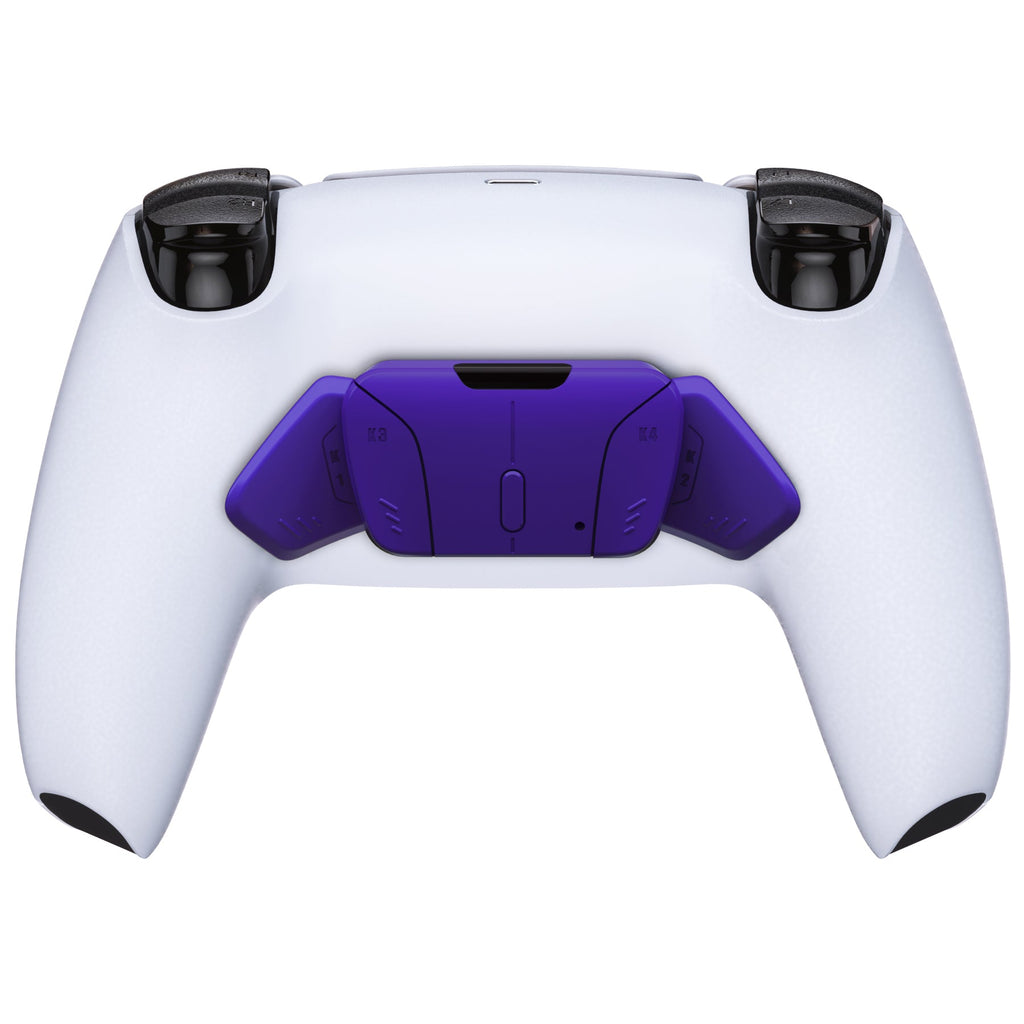 eXtremeRate Turn RISE to RISE4 Kit – Redesigned K1 K2 K3 K4 Back Buttons Housing & Remap PCB Board for eXtremeRate RISE & RISE4 Remap kit, Compatible with PS5 Controller - Galactic Purple eXtremeRate