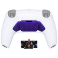 eXtremeRate Turn RISE to RISE4 Kit – Redesigned K1 K2 K3 K4 Back Buttons Housing & Remap PCB Board for eXtremeRate RISE & RISE4 Remap kit, Compatible with PS5 Controller - Galactic Purple eXtremeRate