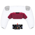 eXtremeRate Turn RISE to RISE4 Kit – Redesigned K1 K2 K3 K4 Back Buttons Housing & Remap PCB Board for eXtremeRate RISE & RISE4 Remap kit, Compatible with PS5 Controller - Cosmic Red eXtremeRate