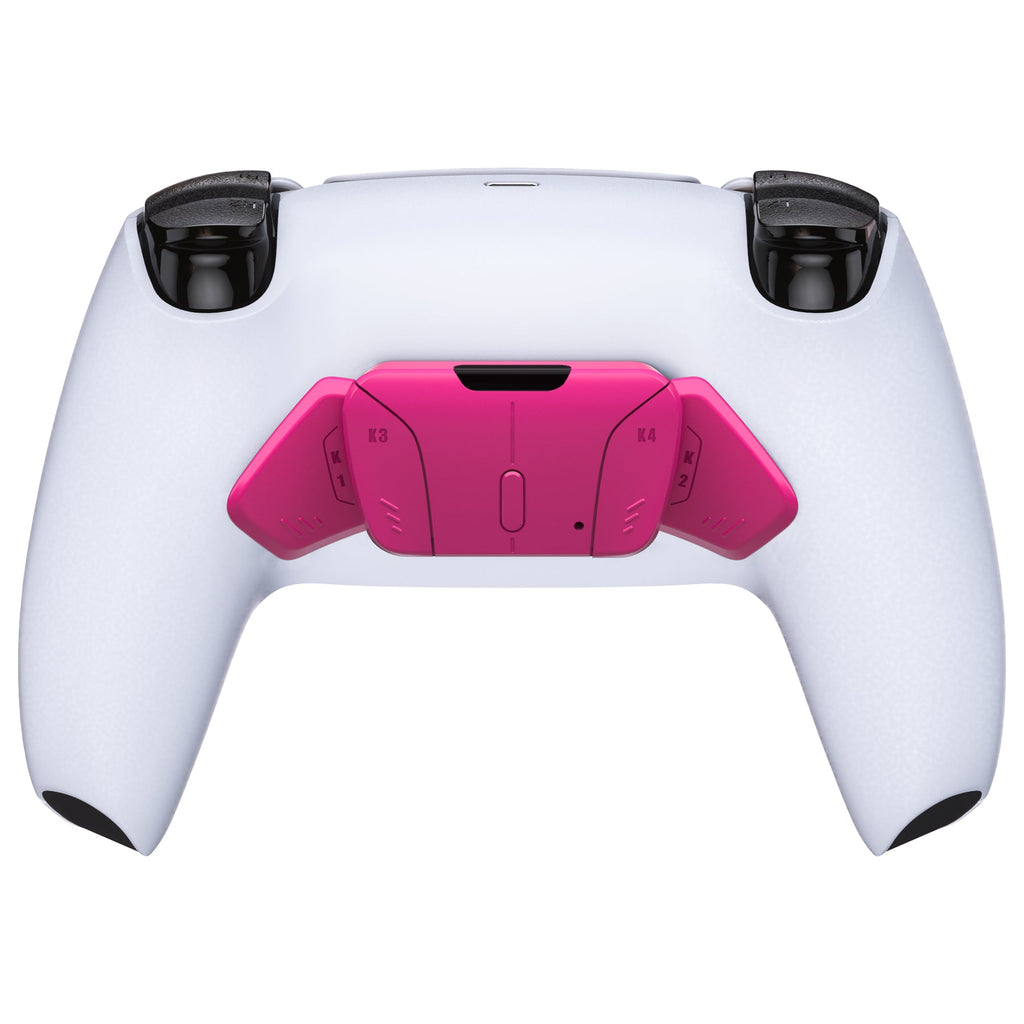 eXtremeRate Turn RISE to RISE4 Kit – Redesigned K1 K2 K3 K4 Back Buttons Housing & Remap PCB Board for eXtremeRate RISE & RISE4 Remap kit, Compatible with PS5 Controller - Nova Pink eXtremeRate