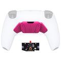 eXtremeRate Turn RISE to RISE4 Kit – Redesigned K1 K2 K3 K4 Back Buttons Housing & Remap PCB Board for eXtremeRate RISE & RISE4 Remap kit, Compatible with PS5 Controller - Nova Pink eXtremeRate