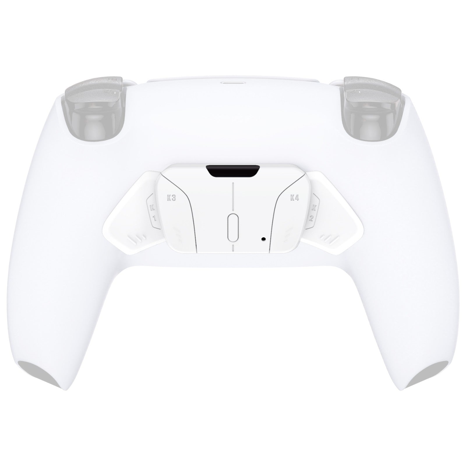 eXtremeRate Turn RISE to RISE4 Kit – Redesigned K1 K2 K3 K4 Back Buttons Housing & Remap PCB Board for eXtremeRate RISE & RISE4 Remap kit, Compatible with PS5 Controller - Matte White eXtremeRate
