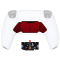 eXtremeRate Turn RISE to RISE4 Kit – Redesigned K1 K2 K3 K4 Back Buttons Housing & Remap PCB Board for eXtremeRate RISE & RISE4 Remap kit, Compatible with PS5 Controller - Scarlet Red eXtremeRate