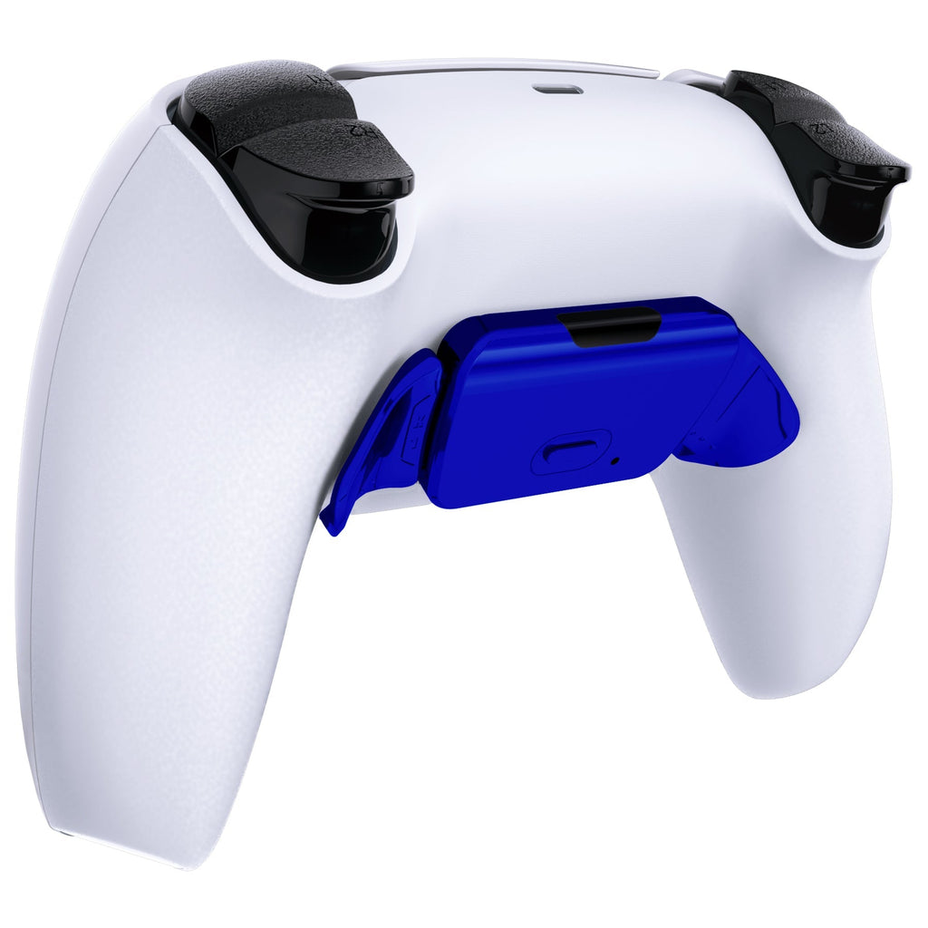 eXtremeRate Replacement Redesigned K1 K2 Back Buttons for eXtremerate RISE Remap Kit, Compatible with PS5 Controller - Chrome Blue eXtremeRate