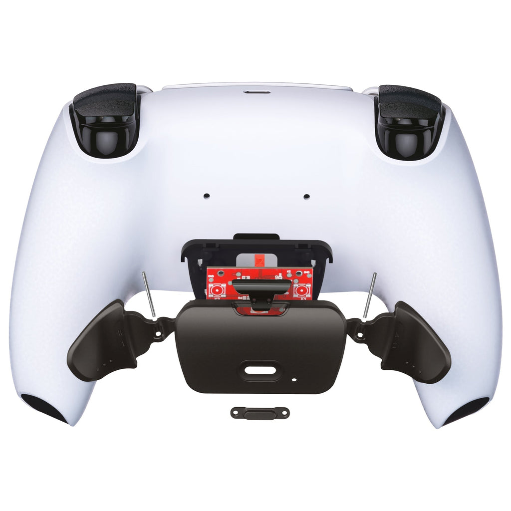 eXtremeRate Real Metal Buttons (RMB) Version Redesigned K1 K2 Back Buttons & Remap PCB Board for eXtremerate RISE Remap Kit, Compatible with PS5 Controller - Black eXtremeRate
