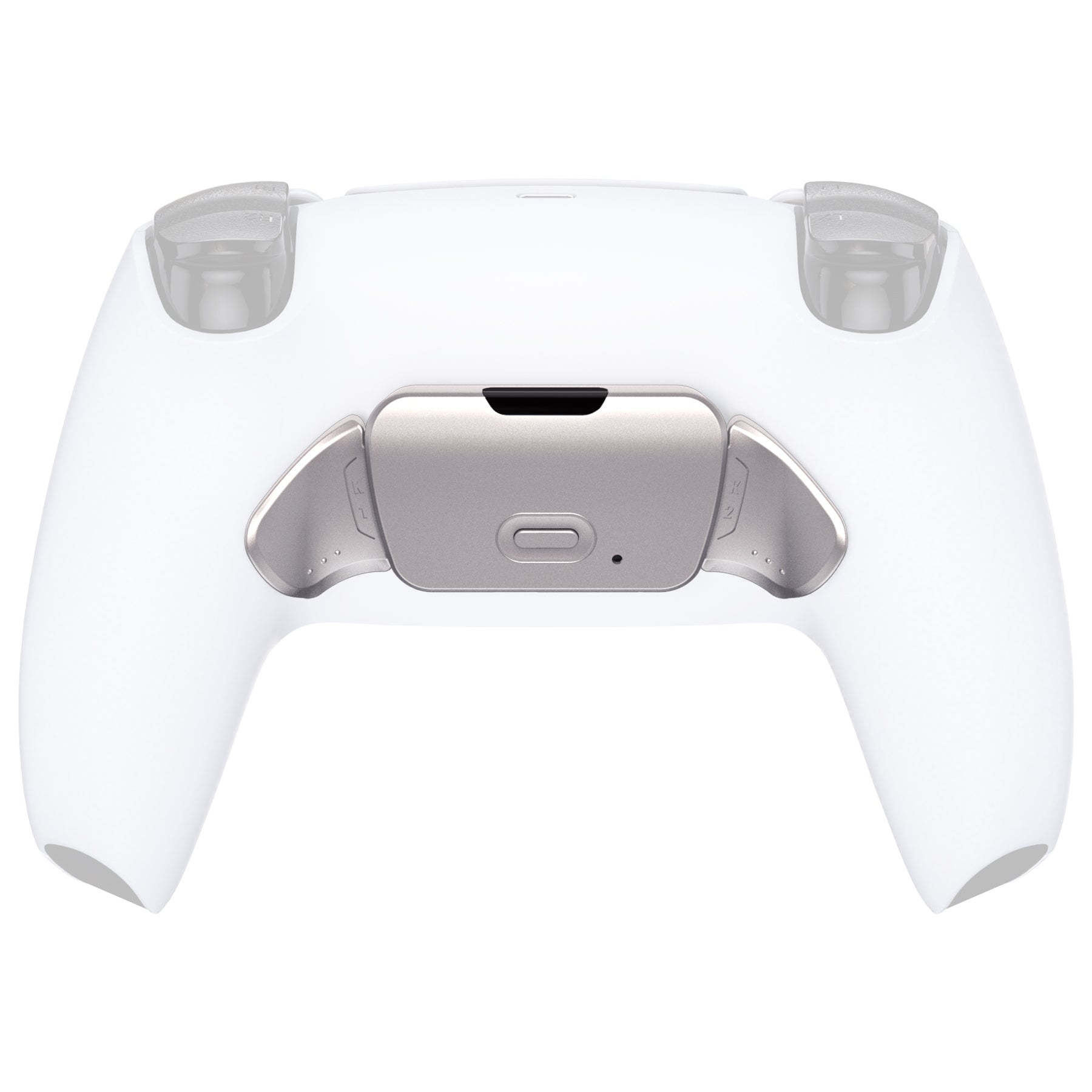 eXtremeRate Real Metal Buttons (RMB) Version Redesigned K1 K2 Back Buttons & Remap PCB Board for eXtremerate RISE Remap Kit, Compatible with PS5 Controller - Silver eXtremeRate