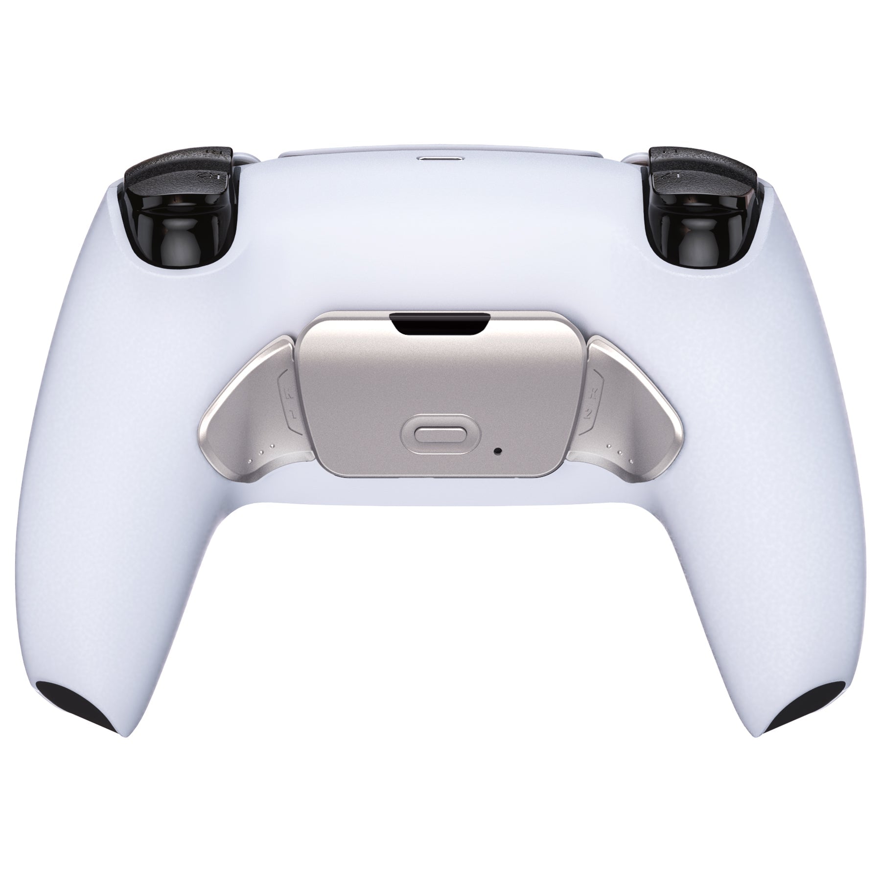 eXtremeRate Real Metal Buttons (RMB) Version Redesigned K1 K2 Back Buttons & Remap PCB Board for eXtremerate RISE Remap Kit, Compatible with PS5 Controller - Silver eXtremeRate