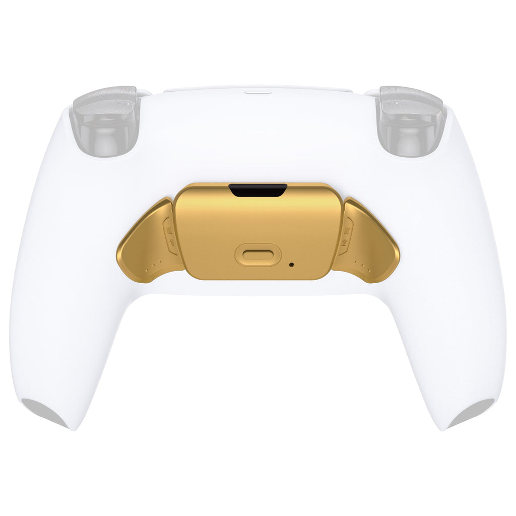 eXtremeRate Real Metal Buttons (RMB) Version Redesigned K1 K2 Back Buttons & Remap PCB Board for eXtremerate RISE Remap Kit, Compatible with PS5 Controller - Gold eXtremeRate