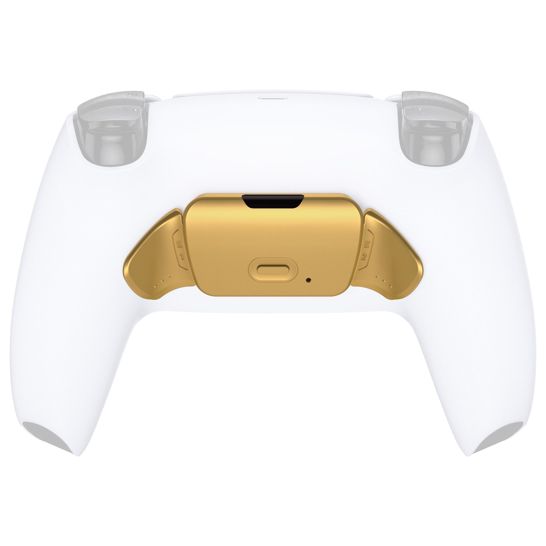 eXtremeRate Real Metal Buttons (RMB) Version Redesigned K1 K2 Back Buttons & Remap PCB Board for eXtremerate RISE Remap Kit, Compatible with PS5 Controller - Gold eXtremeRate