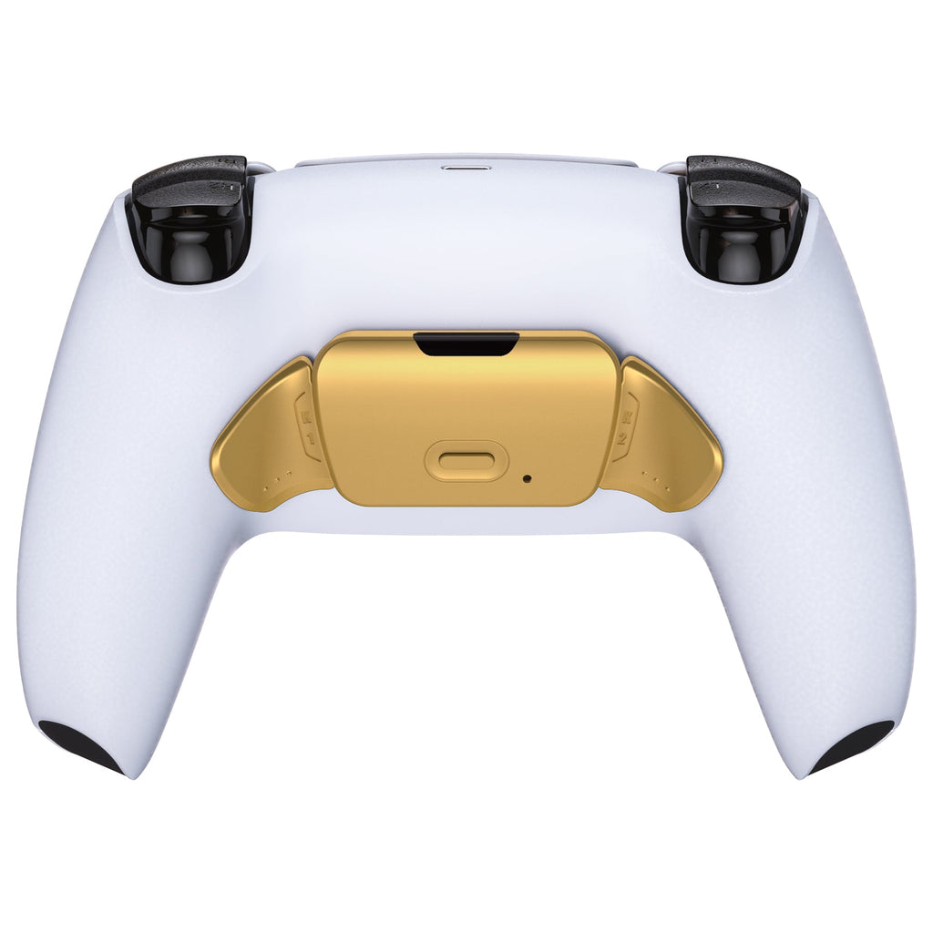 eXtremeRate Real Metal Buttons (RMB) Version Redesigned K1 K2 Back Buttons & Remap PCB Board for eXtremerate RISE Remap Kit, Compatible with PS5 Controller - Gold eXtremeRate