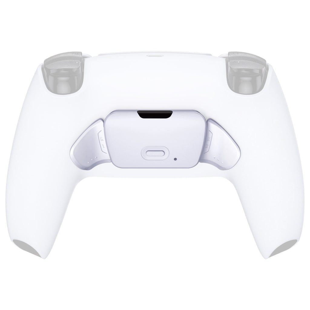 eXtremeRate Replacement Redesigned K1 K2 Back Buttons for eXtremerate RISE Remap Kit, Compatible with PS5 Controller - Solid White eXtremeRate