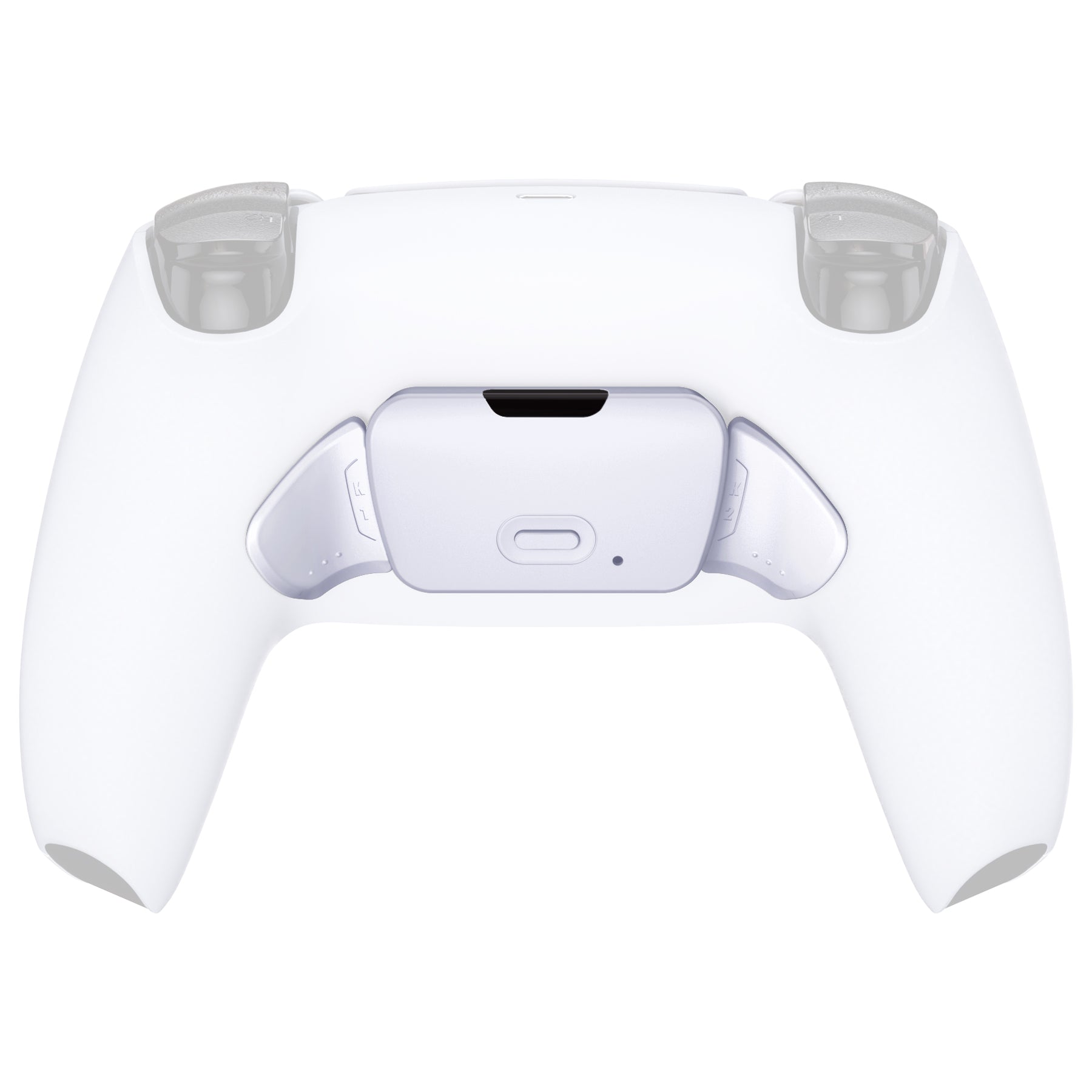 eXtremeRate Replacement Redesigned K1 K2 Back Buttons for eXtremerate RISE Remap Kit, Compatible with PS5 Controller - Solid White eXtremeRate