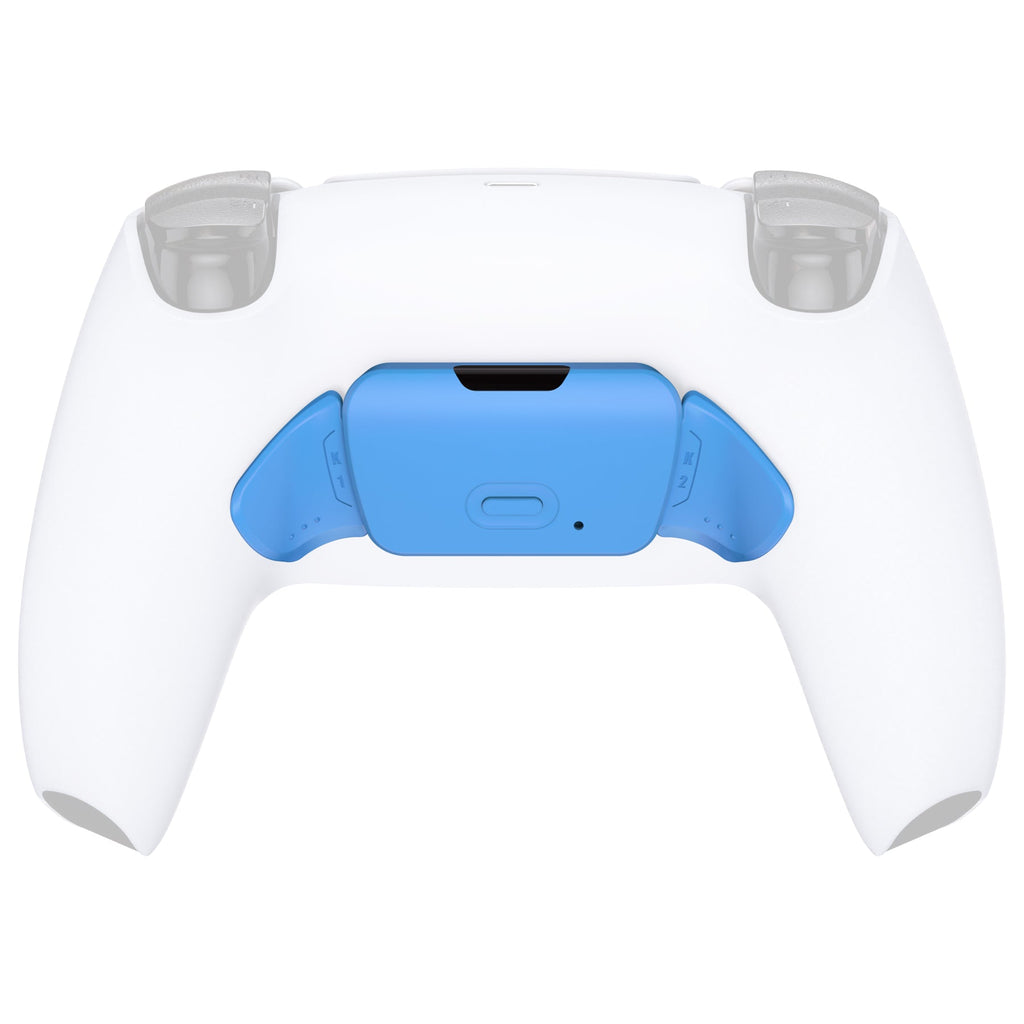 eXtremeRate Replacement Redesigned K1 K2 Back Buttons for eXtremerate RISE Remap Kit, Compatible with PS5 Controller - Starlight Blue eXtremeRate