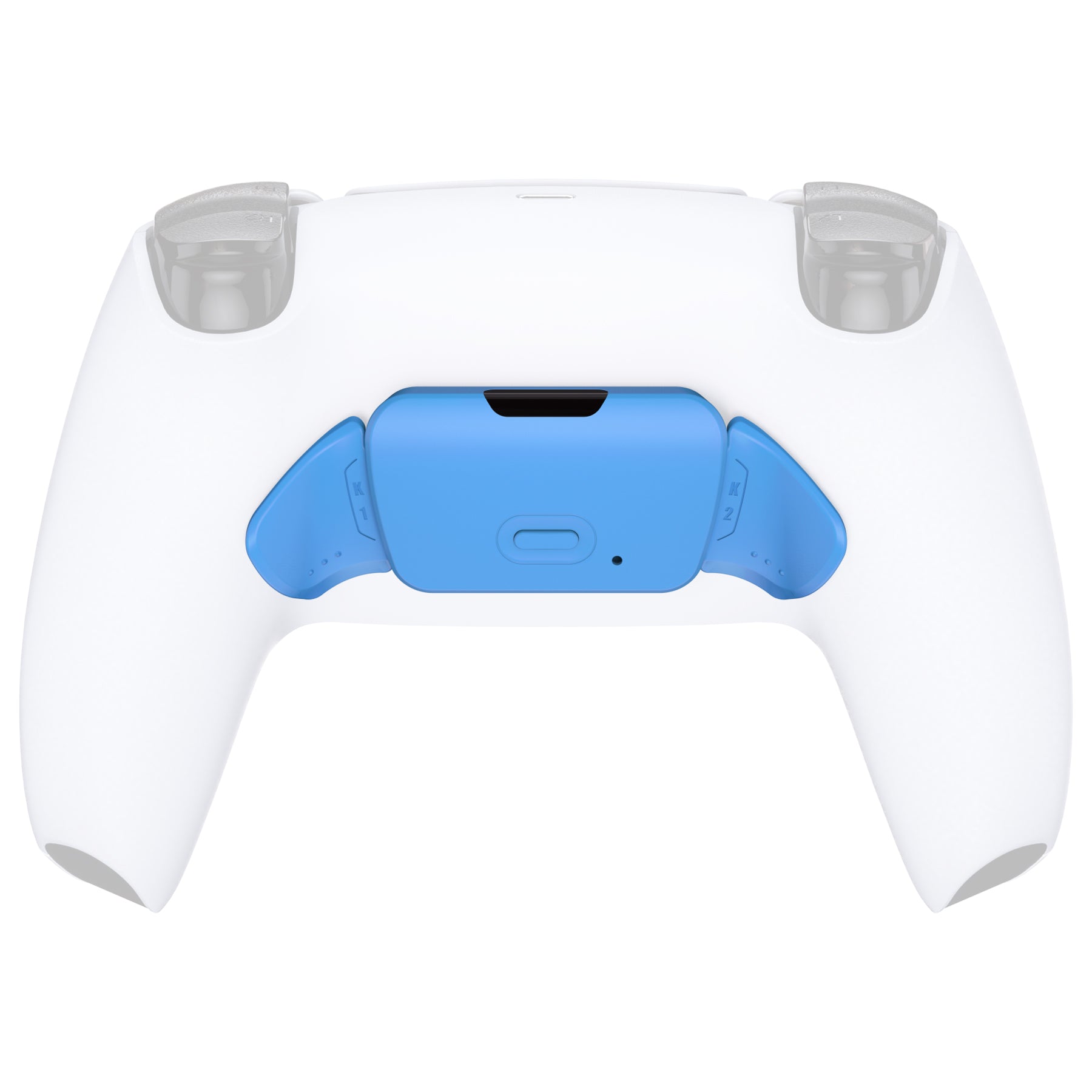 eXtremeRate Replacement Redesigned K1 K2 Back Buttons for eXtremerate RISE Remap Kit, Compatible with PS5 Controller - Starlight Blue eXtremeRate
