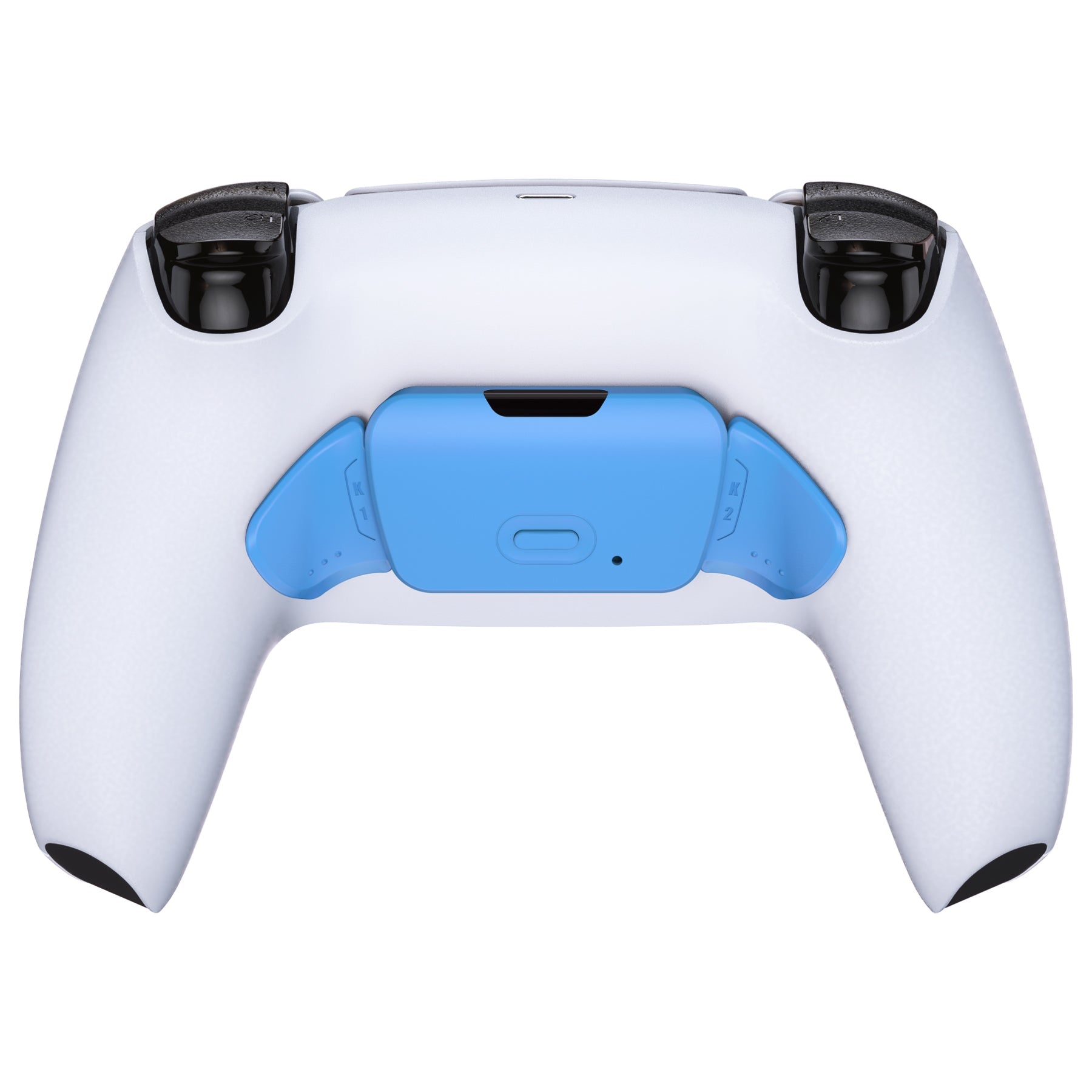 eXtremeRate Replacement Redesigned K1 K2 Back Buttons for eXtremerate RISE Remap Kit, Compatible with PS5 Controller - Starlight Blue eXtremeRate