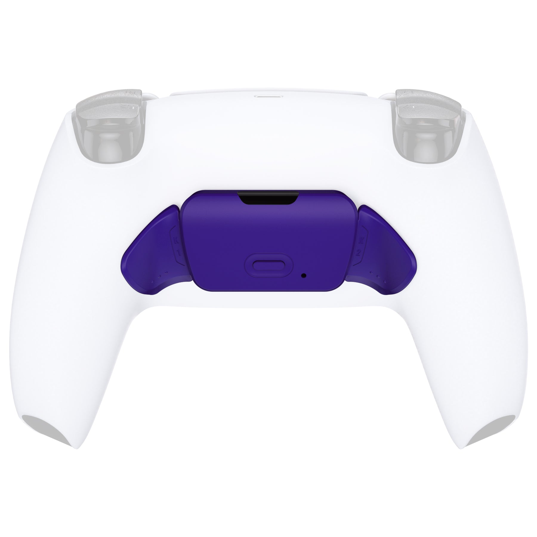 eXtremeRate Replacement Redesigned K1 K2 Back Buttons for eXtremerate RISE Remap Kit, Compatible with PS5 Controller - Galactic Purple eXtremeRate