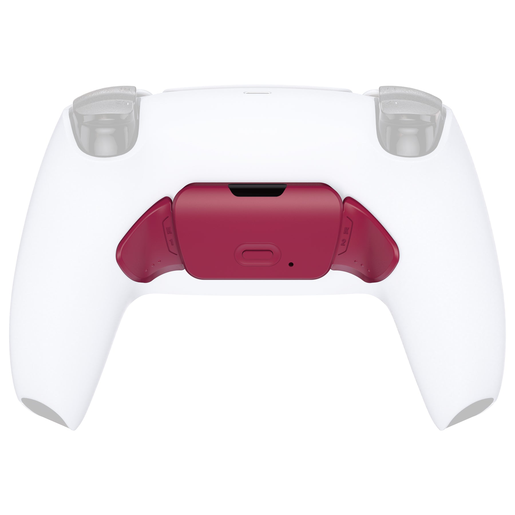 eXtremeRate Replacement Redesigned K1 K2 Back Buttons for eXtremerate RISE Remap Kit, Compatible with PS5 Controller - Cosmic Red eXtremeRate