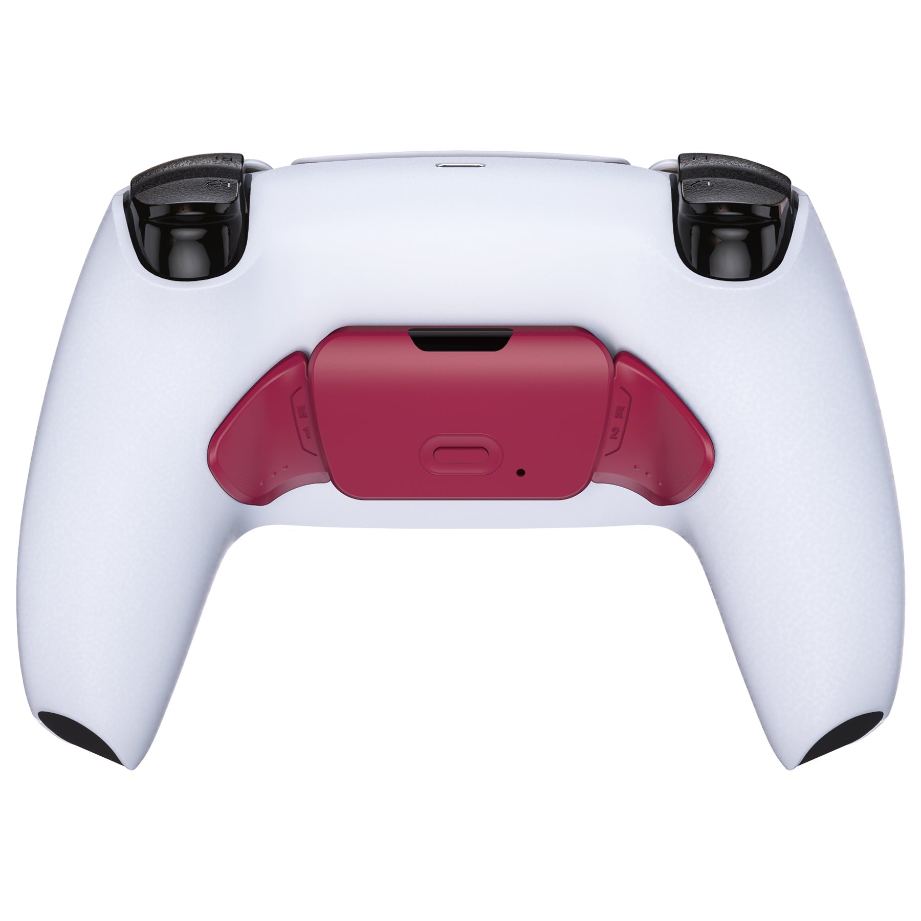 eXtremeRate Replacement Redesigned K1 K2 Back Buttons for eXtremerate RISE Remap Kit, Compatible with PS5 Controller - Cosmic Red eXtremeRate