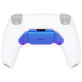 eXtremeRate Replacement Redesigned K1 K2 Back Buttons for eXtremerate RISE Remap Kit, Compatible with PS5 Controller - Chameleon Purple Blue eXtremeRate