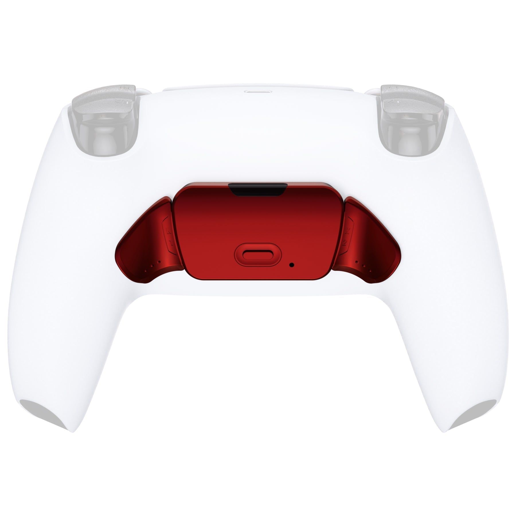 eXtremeRate Replacement Redesigned K1 K2 Back Buttons for eXtremerate RISE Remap Kit, Compatible with PS5 Controller - Scarlet Red eXtremeRate