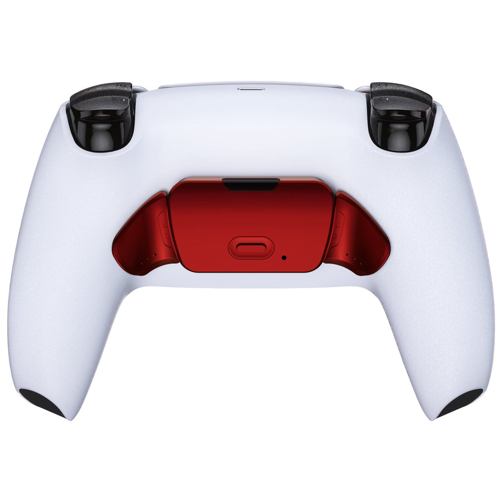 eXtremeRate Replacement Redesigned K1 K2 Back Buttons for eXtremerate RISE Remap Kit, Compatible with PS5 Controller - Scarlet Red eXtremeRate