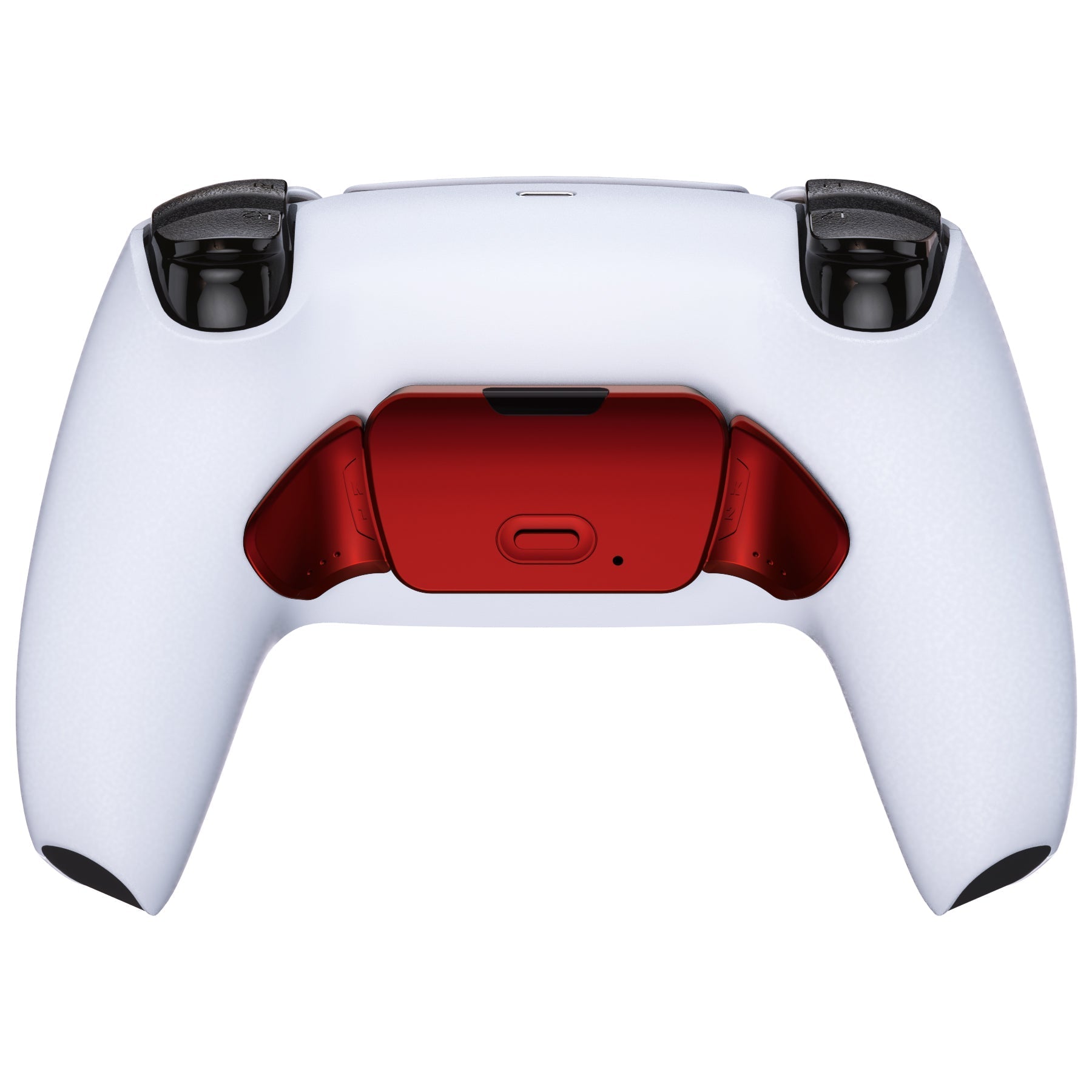 eXtremeRate Replacement Redesigned K1 K2 Back Buttons for eXtremerate RISE Remap Kit, Compatible with PS5 Controller - Scarlet Red eXtremeRate