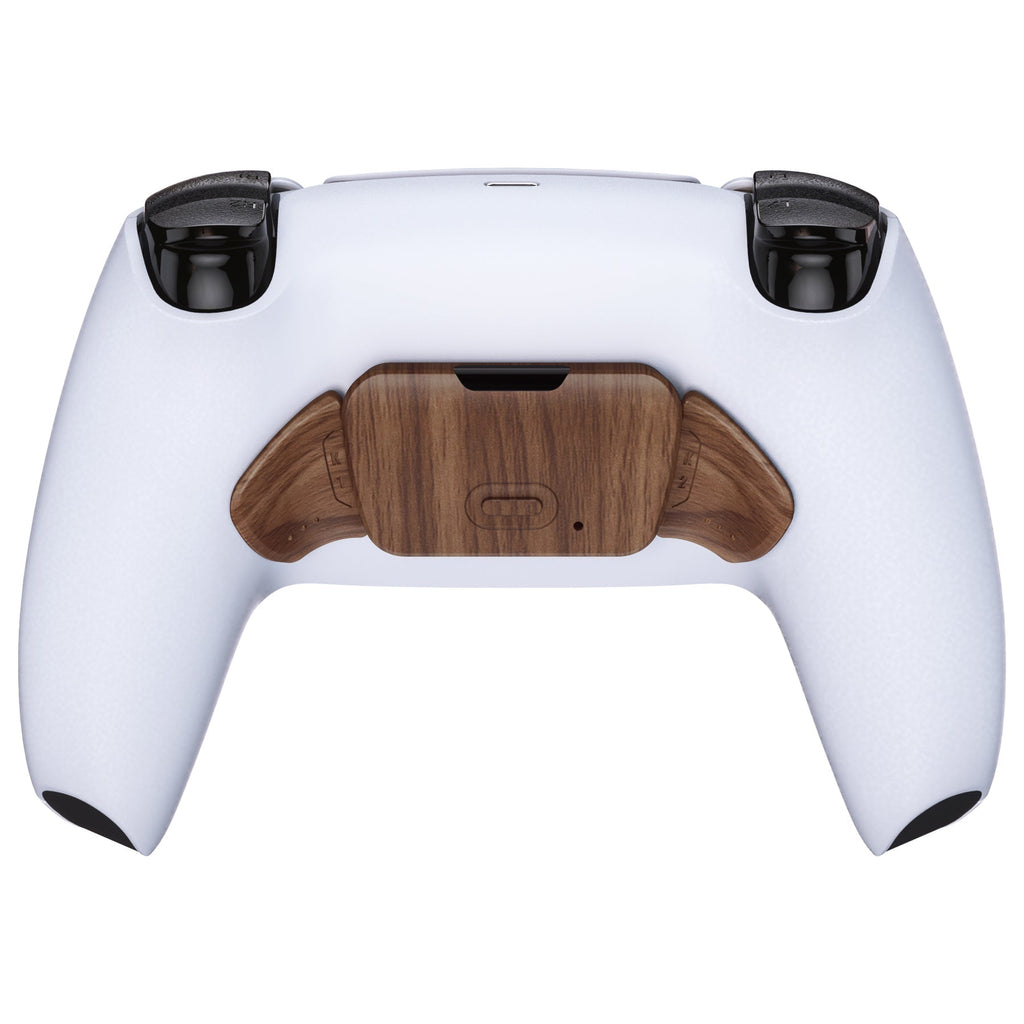 eXtremeRate Replacement Redesigned K1 K2 Back Buttons for eXtremerate RISE Remap Kit, Compatible with PS5 Controller - Wood Grain eXtremeRate