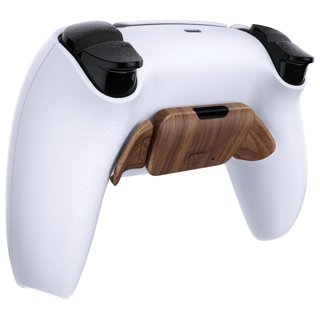 eXtremeRate Replacement Redesigned K1 K2 Back Buttons for eXtremerate RISE Remap Kit, Compatible with PS5 Controller - Wood Grain eXtremeRate