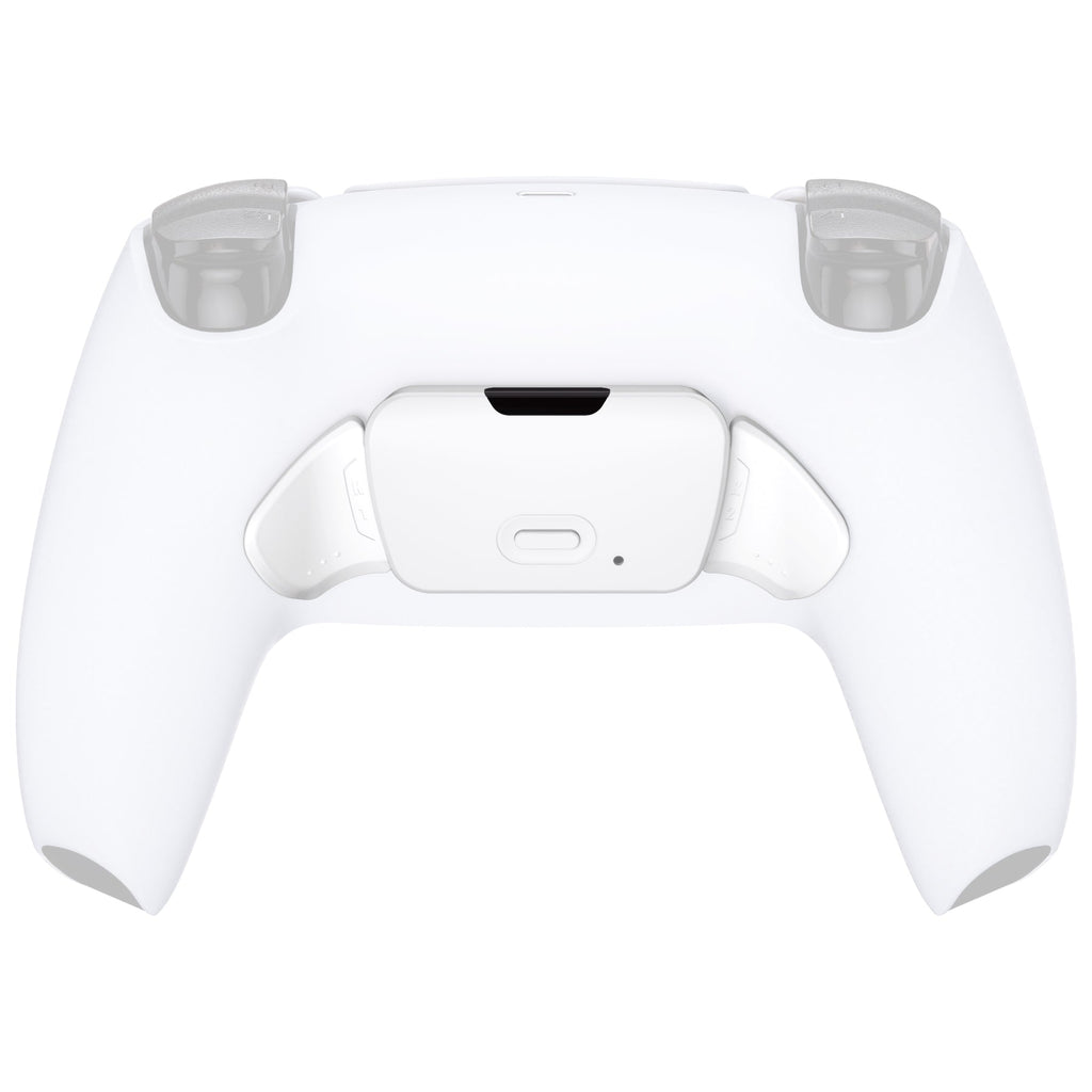 eXtremeRate Replacement Redesigned K1 K2 Back Buttons for eXtremerate RISE Remap Kit, Compatible with PS5 Controller - White eXtremeRate