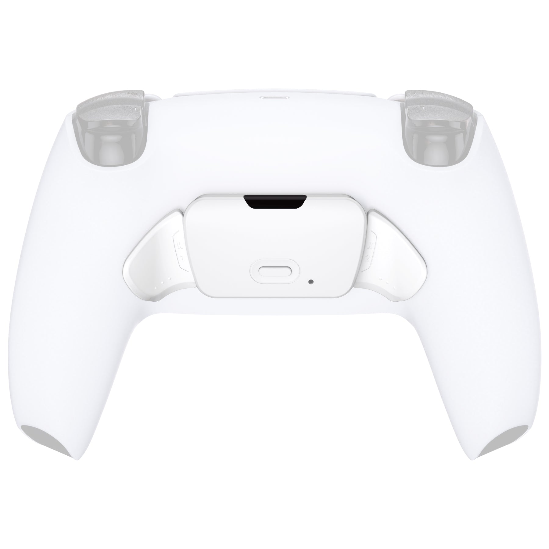 eXtremeRate Replacement Redesigned K1 K2 Back Buttons for eXtremerate RISE Remap Kit, Compatible with PS5 Controller - White eXtremeRate