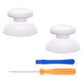 eXtremeRate Replacement Thumbsticks Analog Stick Joystick Compatible with PS5 & PS4 All Model Controller - White eXtremeRate
