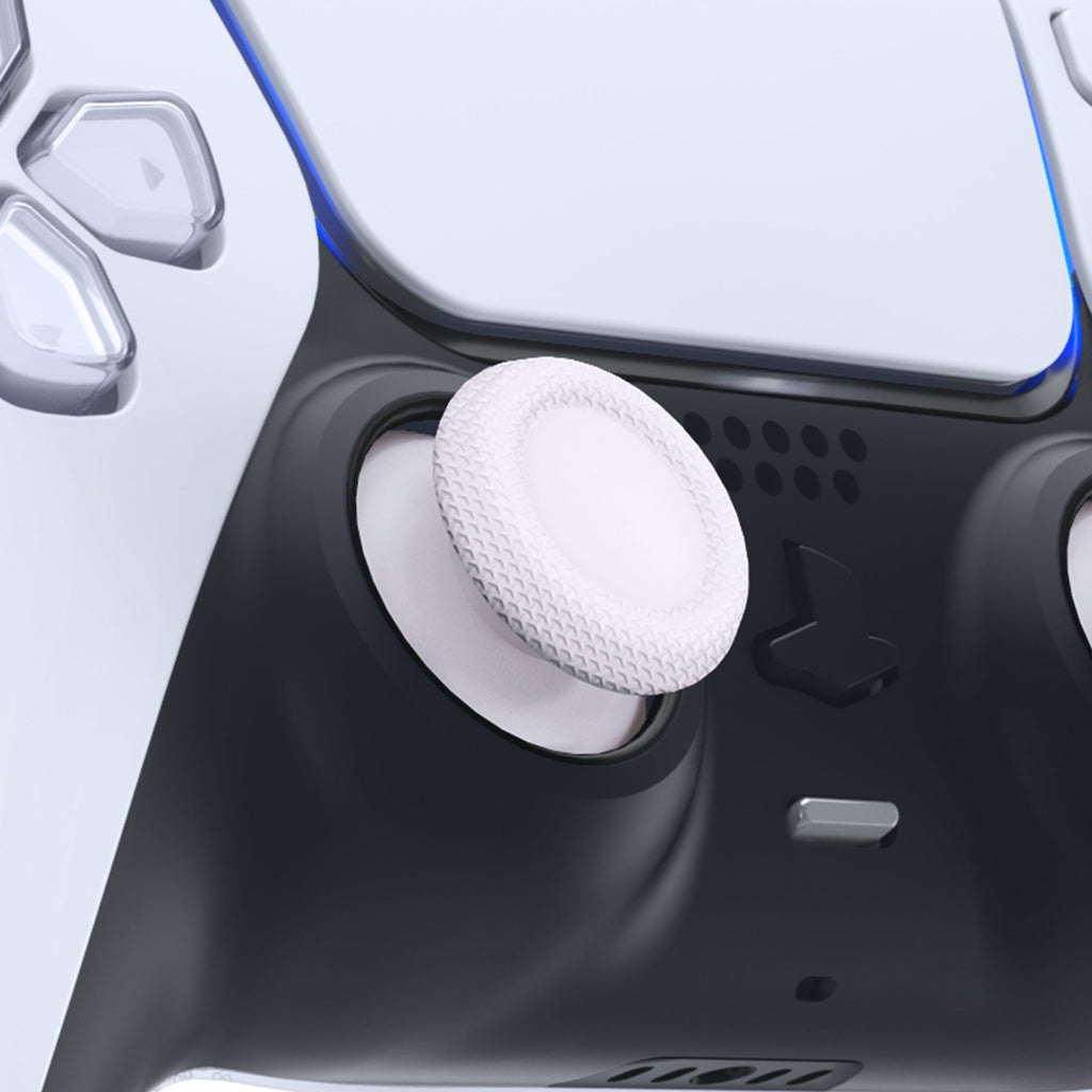 eXtremeRate Replacement Thumbsticks Analog Stick Joystick Compatible with PS5 & PS4 All Model Controller - White eXtremeRate