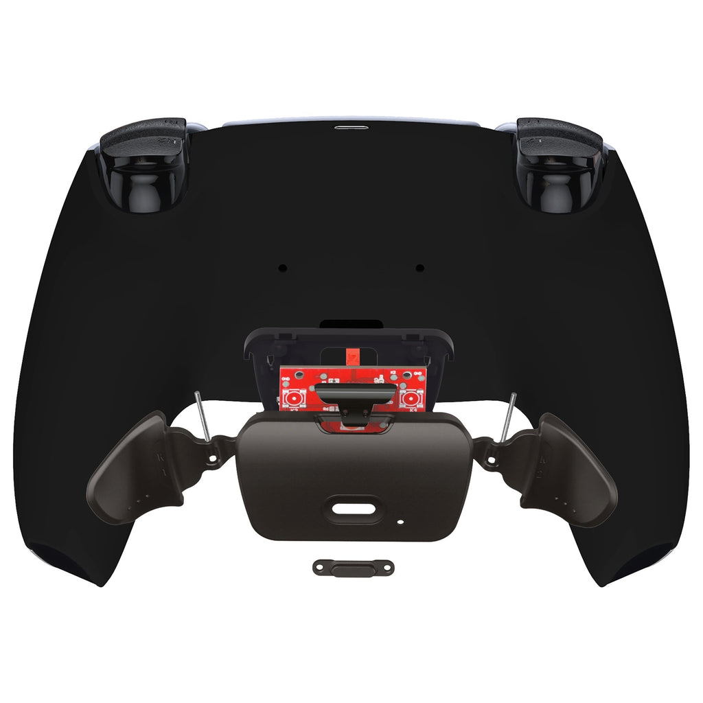 eXtremeRate Black Real Metal Buttons (RMB) Version RISE 2.0 Remap Kit for PS5 Controller BDM-010/020 - Black eXtremeRate