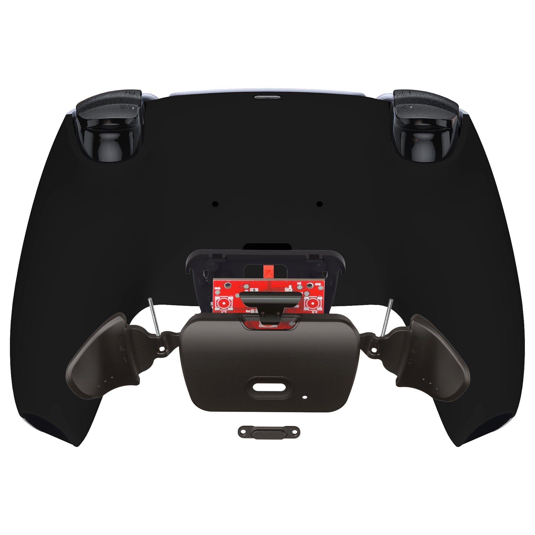 eXtremeRate Black Real Metal Buttons (RMB) Version RISE 2.0 Remap Kit for PS5 Controller BDM-010/020 - Black eXtremeRate