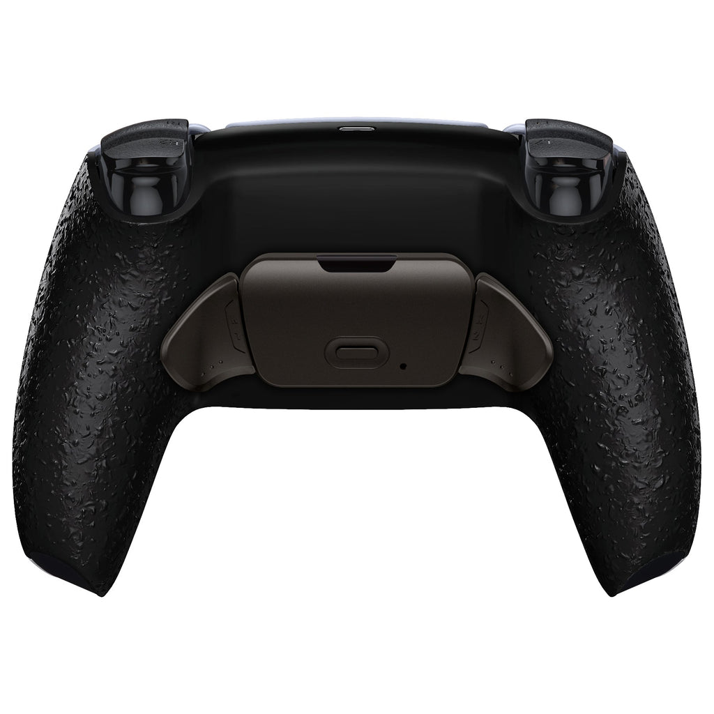 eXtremeRate Black Real Metal Buttons (RMB) Version RISE 2.0 Remap Kit for PS5 Controller BDM-010/020 - Textured Black eXtremeRate