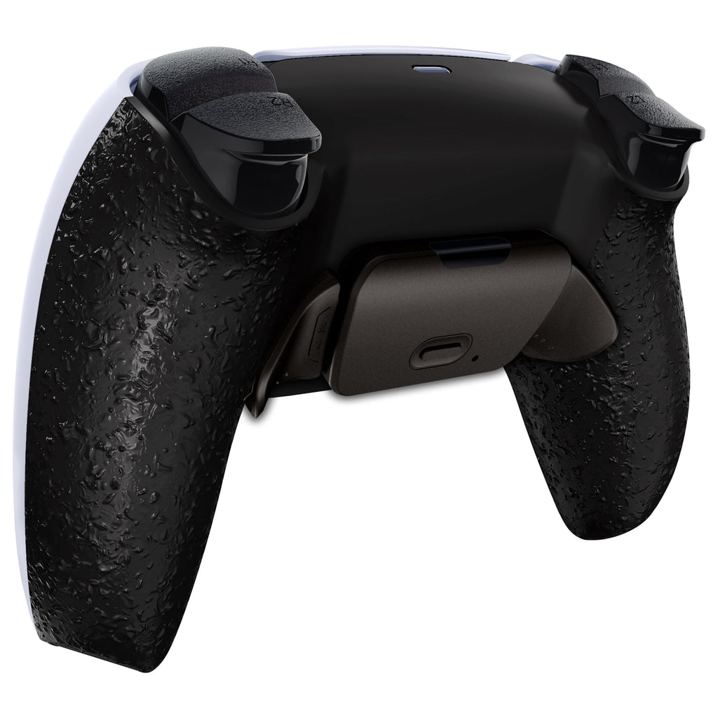 eXtremeRate Black Real Metal Buttons (RMB) Version RISE 2.0 Remap Kit for PS5 Controller BDM-010/020 - Textured Black eXtremeRate