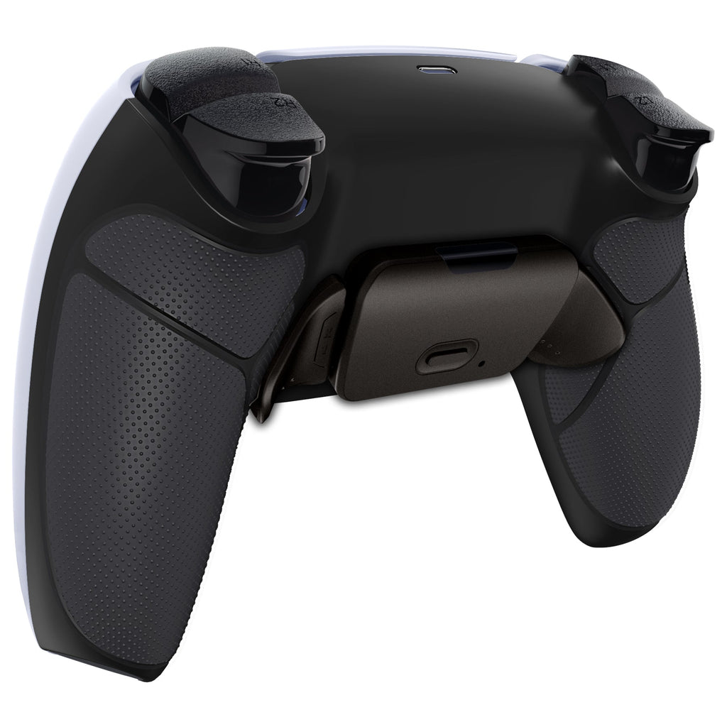 eXtremeRate Black Real Metal Buttons (RMB) Version RISE 2.0 Remap Kit for PS5 Controller BDM-010/020 - Rubberized Black eXtremeRate