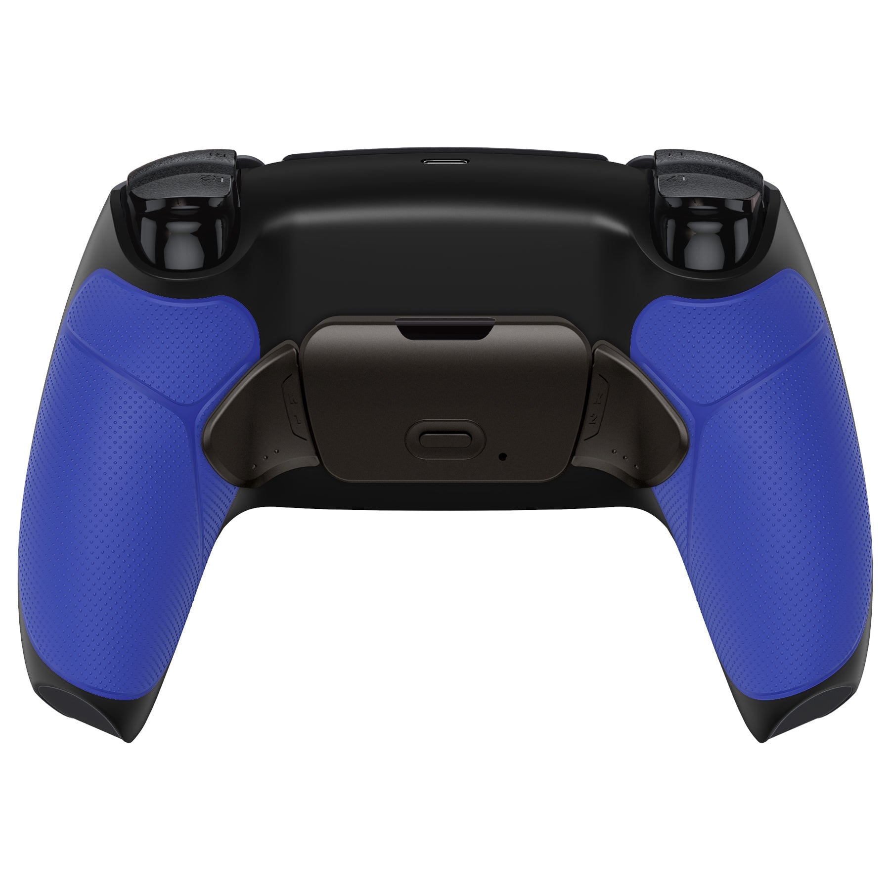 eXtremeRate Black Real Metal Buttons (RMB) Version RISE 2.0 Remap Kit for PS5 Controller BDM-010/020 - Rubberized Blue eXtremeRate