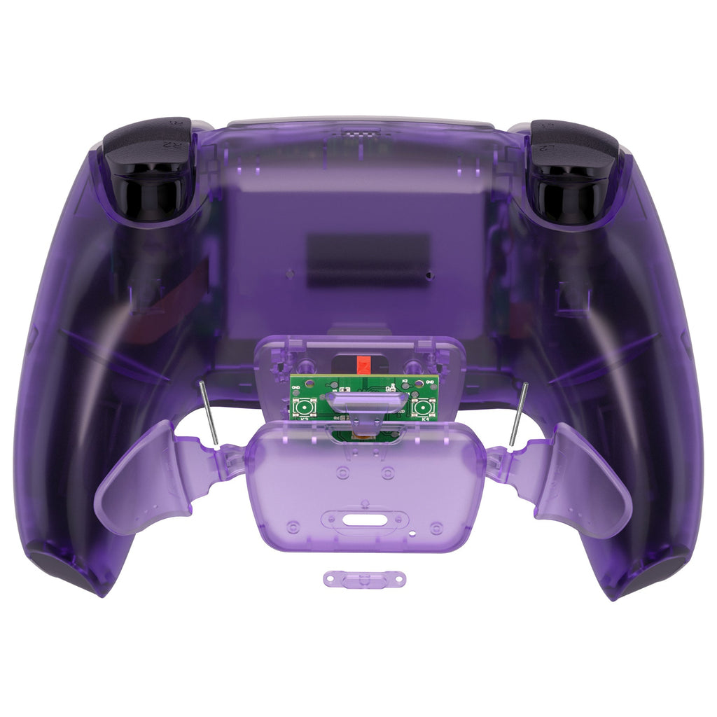 eXtremeRate Remappable Rise 2.0 Remap Kit for PS5 Controller BDM-010 & BDM-020 - Clear Atomic Purple eXtremeRate