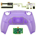 eXtremeRate Remappable Rise 2.0 Remap Kit for PS5 Controller BDM-010 & BDM-020 - Clear Atomic Purple eXtremeRate
