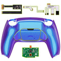 eXtremeRate Remappable Rise 2.0 Remap Kit for PS5 Controller BDM-010 & BDM-020 - Chameleon Purple Blue eXtremeRate